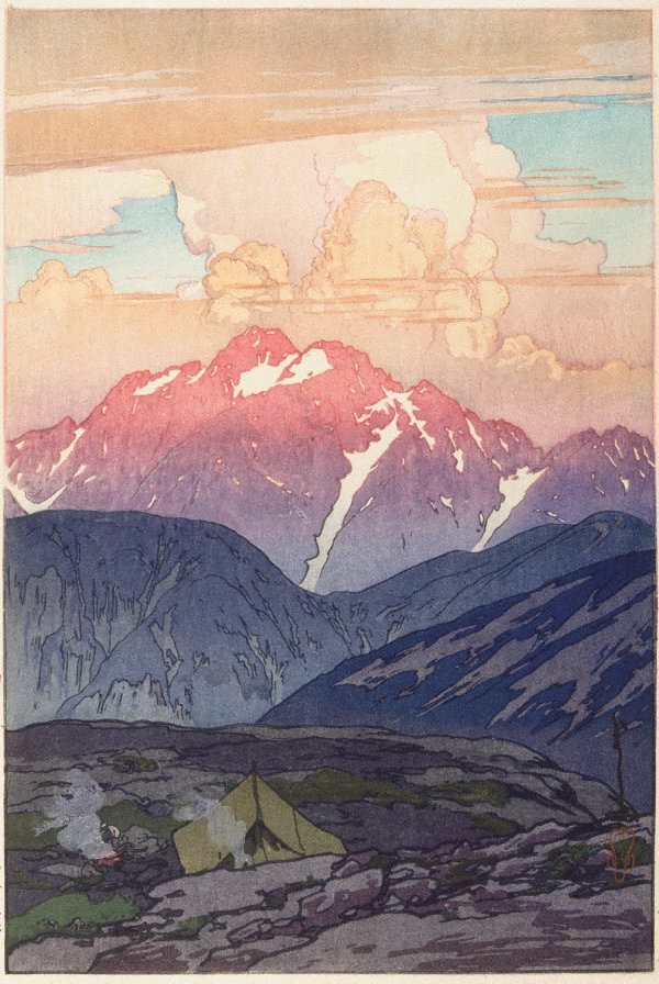 Morning on Mt. Tsurugi by Yoshida Hiroshi